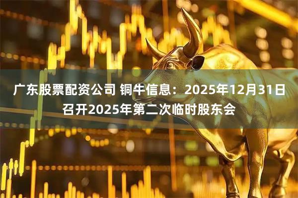 广东股票配资公司 铜牛信息：2025年12月31日召开2025年第二次临时股东会